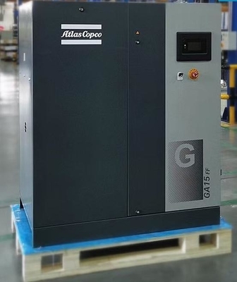 アトラスGAシリーズGA15 圧力ピストン空気圧縮機 1.67-2.7 M3/min 空気乾燥機内蔵