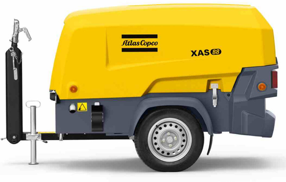 携帯コンプレッサー XAS 88KD 5.0 M3/min FAD 重用アプリケーション