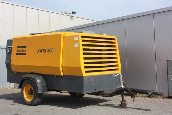 電気源 携帯コンプレッサー XATS800Cd サイズ 小型 性能 大型 黄色