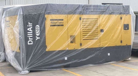 ポータブルコンプレッサーY1260、オイルタンク容量975Lで比類のない効率性を実現