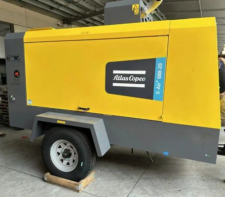 X-AIR+ 688-20 エンジンモデル B6.7CS4 移動性能のための黄色のポータブルコンプレッサー