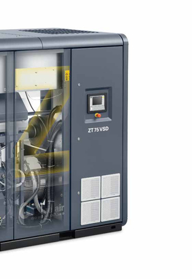 ZT18-55VSD オイルフリーアトラス スクリューエアコンプレッサー 空気冷却 50~60Hz 10.5m3/min
