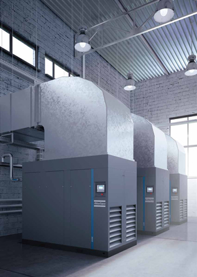 アトラススクリューオイル注入回転式空気圧縮機 G ((L) 90-355,110-355VSD 工業用