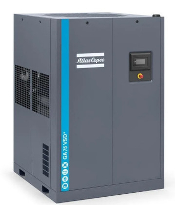 アトラス VSDプラス ローータリースクリューエアコンプレッサー GA75VSD++ 組み込みドライヤー