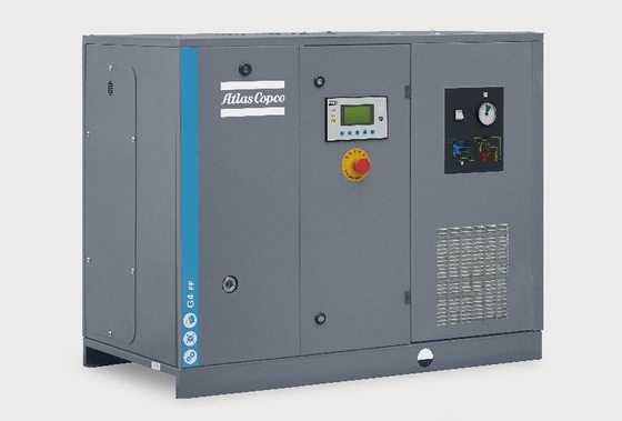 アトラス G4 ロータリースクリュー 油注入式空気圧縮機 内蔵ドライヤー50-60Hz