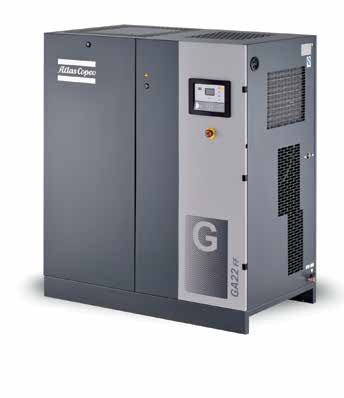 アトラス GAシリーズ GA22 パワー 30 HP アルミ合金空気圧縮機