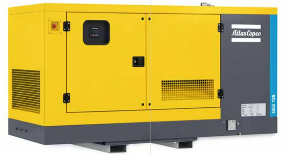 QES125 電源発電機を模型の能力とアップグレードの余地のために選択する
