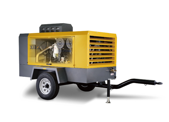 2000kg容量ノイズレベル80±3 DB Aと1x11/2''排気バルブ重用設計のポータブルコンプレッサXAVS206C