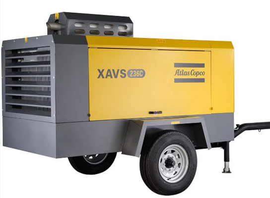 アトラス・コプコ 中型ポータブルエア・コンプレッサー XAVS236C 多様な合理的な圧力とガス体積比