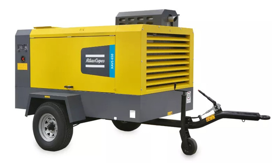 効率とポータビリティを組み合わせて あなたのビジネスのためのポータブルコンプレッサーXAVS 650を導入