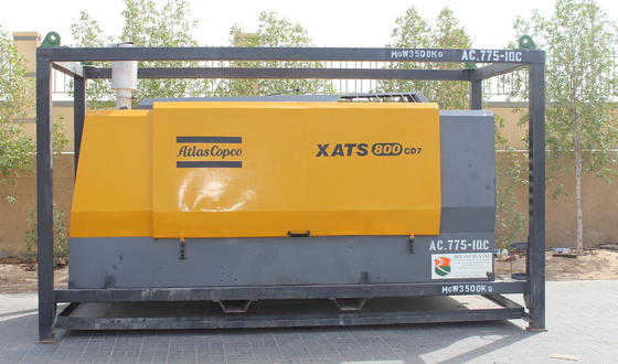 5000*2000*2000mm 便利な空気圧縮機 XATS800Cd 強力で多用性のある産業用