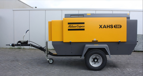 90 Kw ポータブルコンプレッサー XAHS186E+ FAD 11 M3/min 重用アプリケーションのための圧縮レベル1