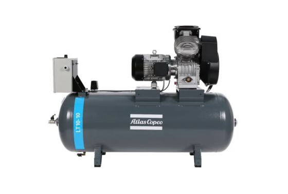 アトラス LT10 回転螺旋式空気圧縮機 7.5Kw 20 Bar 0.51 M3/Min