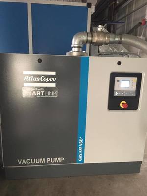 静音運転 GHS 585 VSD+ エアコン真空ポンプ、騒音に敏感な用途向け