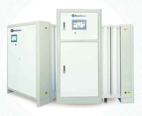 15m3/h Beaconmedaesの酸素の発電機PSAのタイプ480kgはISO 8573-1を重くする