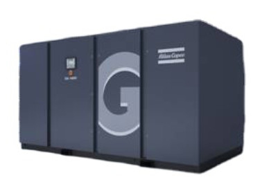 220kw Ga220+ オイル注入アトラススクリュー空気圧縮機 7.4-14バー 作業圧