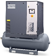 アトラススクリューエアコンプレッサー Gシリーズ 11kw G11 作業圧 7.5-13bar