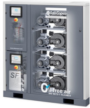 AQ-37 VSD オイルフリー アトラス スクロールエアコンプレッサー 37kw 水注入
