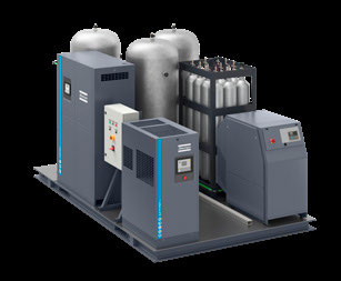 OGP 200 Atlas PSA窒素発電機 4000x4000x3300mmサイズ