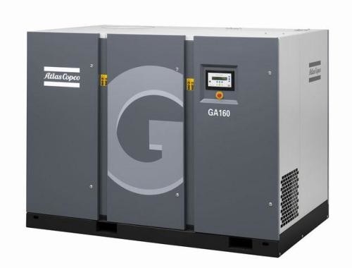 GA160+- GA250+ アトラススクリューエアコンプレッサー 250kW 14バー 10バー型低騒音レベル