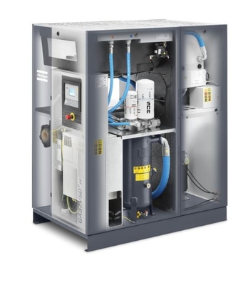 37kW アトラス GA37+, GA37+ アトラス スクロールエアコンプレッサー 油注入 ISO証明書
