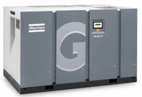 160-250kw 60hz オイル注入回転アトラススクリュー空気圧縮機 Ga160+-250