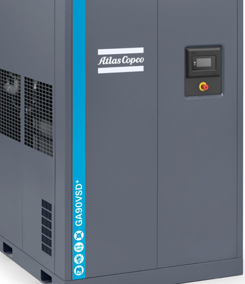 アトラススクリュー空気圧縮機 GA75VSD+ FF 75kw 組み込みドライヤー