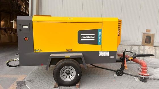 アトラスコプコ XAHS710E 160kW ポータブル電動エアコンプレッサ