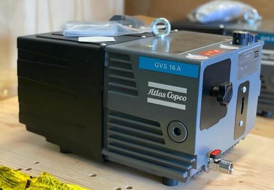 真空ポンプ GVS16A 0.9kw モーターパワー 水蒸気制限 15mbar 半導体製造と研究のために設計