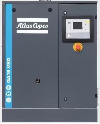 GAシリーズGA15VSD産業用圧縮機 4~10バーの圧力範囲 静かな動作のために設計