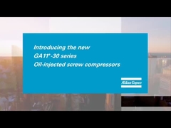 オイル注入アトラススクリュー空気圧縮機 GA11+-30+